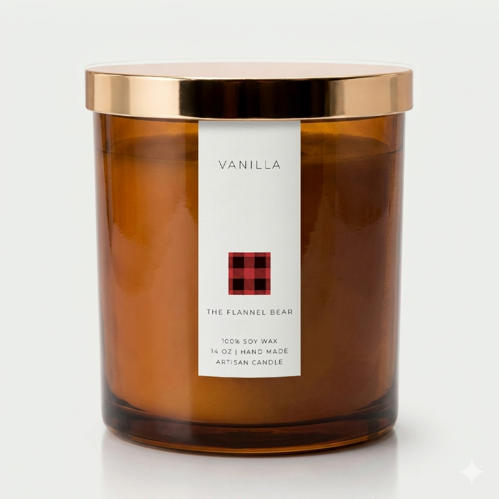 14-oz-Vanilla.png Vanilla Artisan Candle - Image 1
