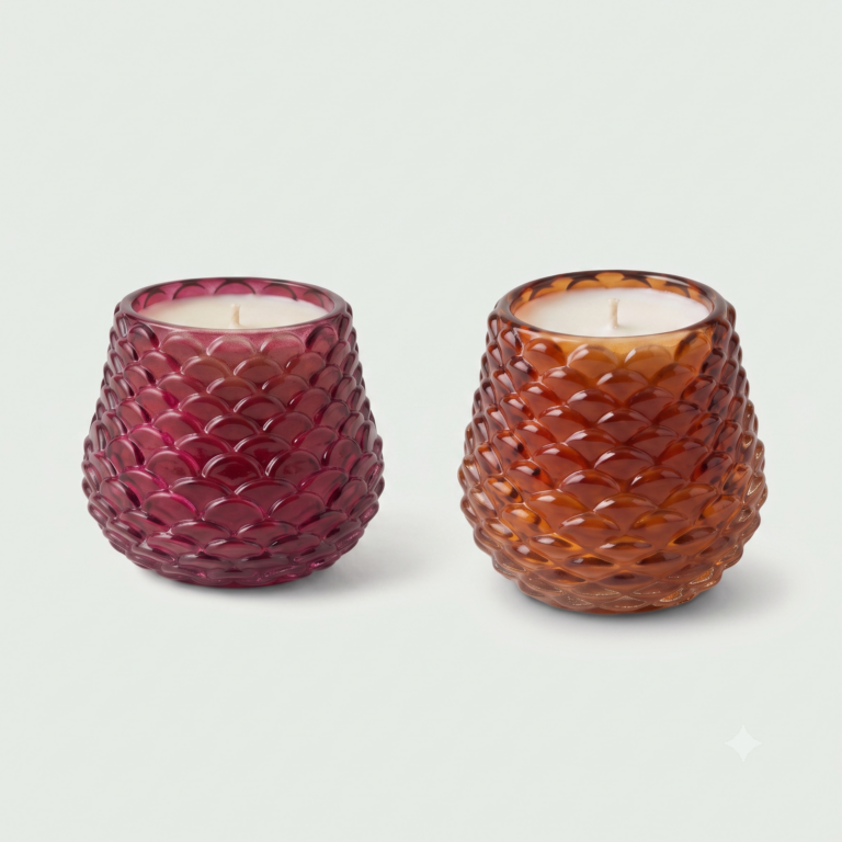 Both-Pine-Cone-Candles-768x768-1.png Sapling Needle Artisan Candle - Image 1
