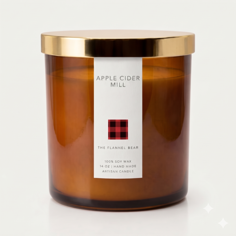 Gemini_Generated_Image_pknn37pknn37pknn-768x768 Apple Cider Mill Artisan Candle - Image 1