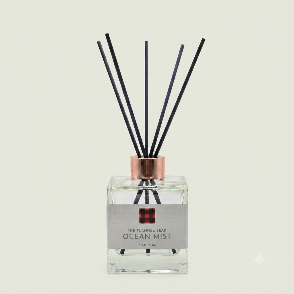 RD Ocean Mist Ocean Mist Luxury Reed Diffuser | Artisan Hand-Crafted Home Fragrance - Image 1