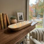 Apple Cider Mill Dough Bowl Artisan Candle - Image 2