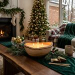 Vanilla Eggnog Dough Bowl Artisan Candle 16oz - Image 2